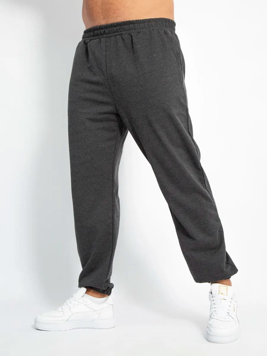 Спортивные широкие джоггеры на осень без начеса