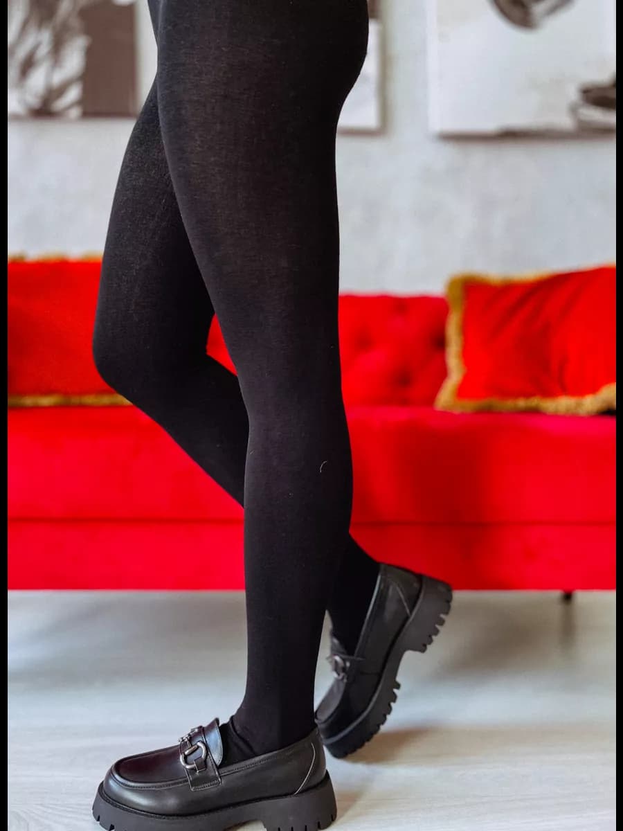 Колготки теплые зимние с мехом