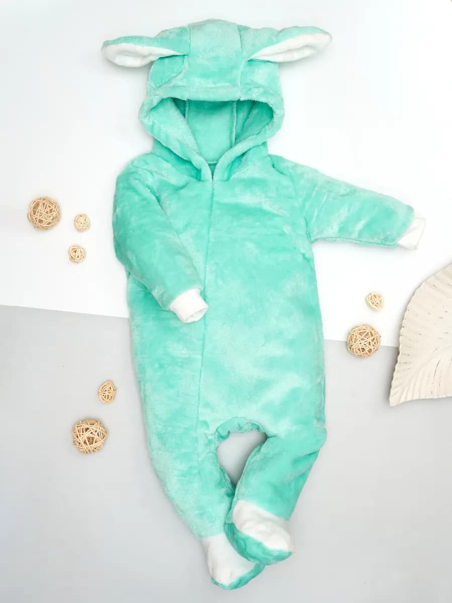 плюшевый комбинезон для новорожденного