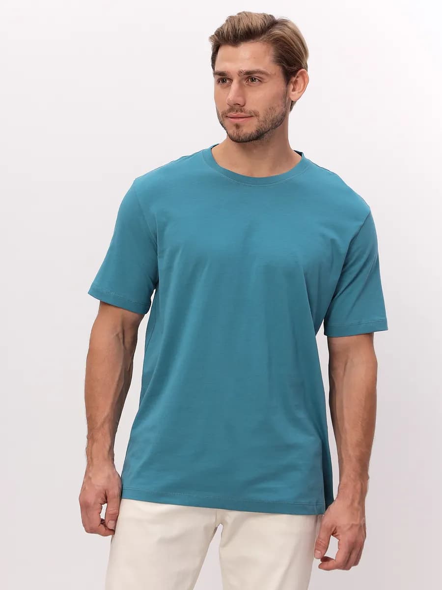 Футболка однотонная хлопок