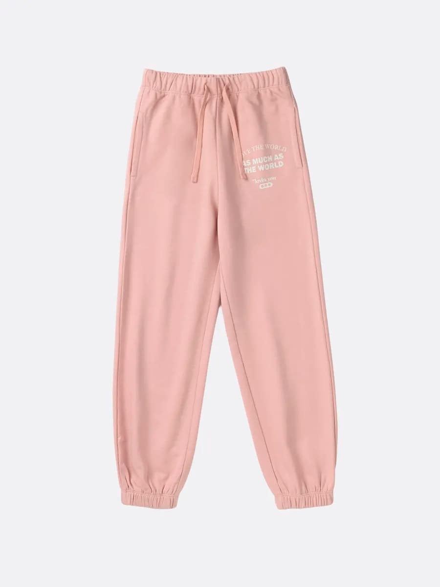 Штаны для девочки розовые