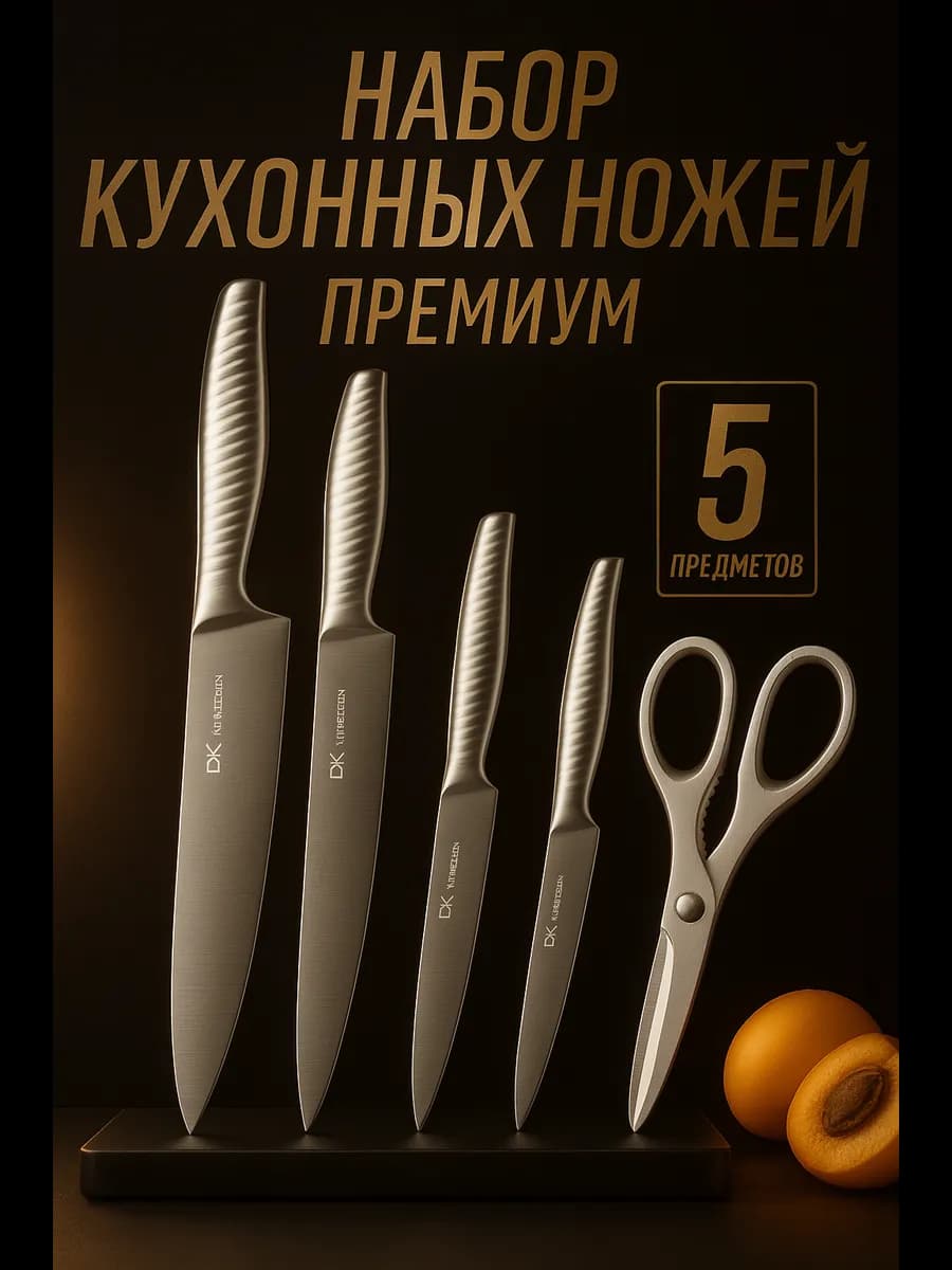 Набор кухонных ножей