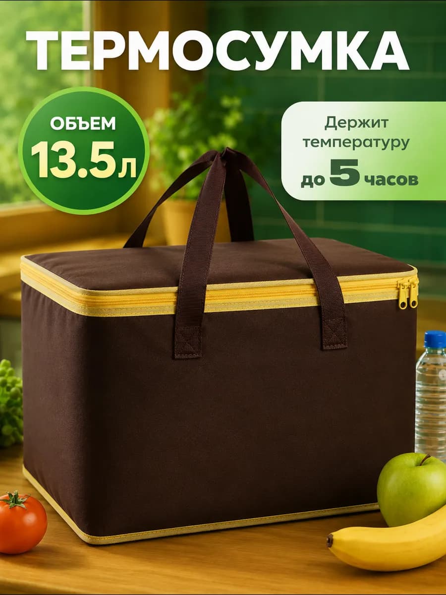 Термосумка большая холодильник походная