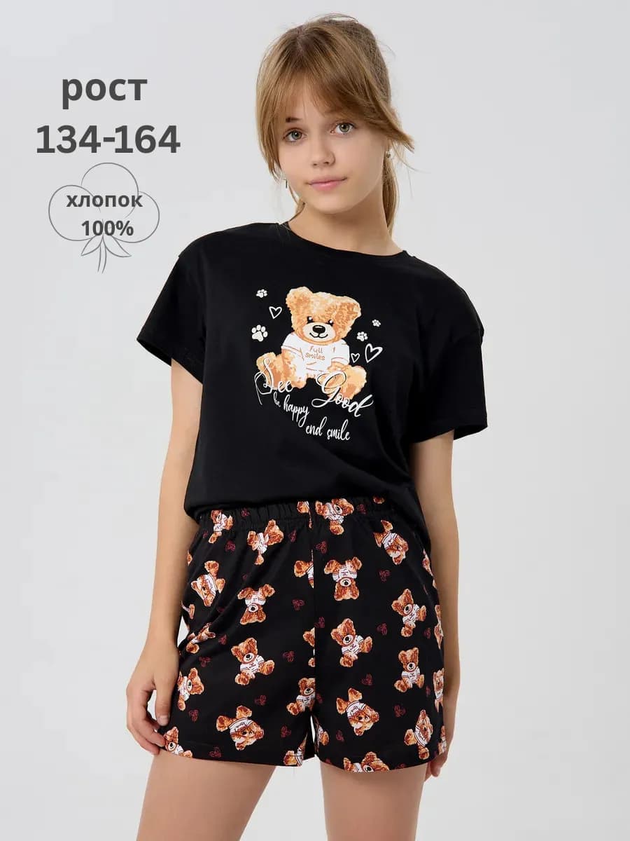 Пижама домашняя с шортами