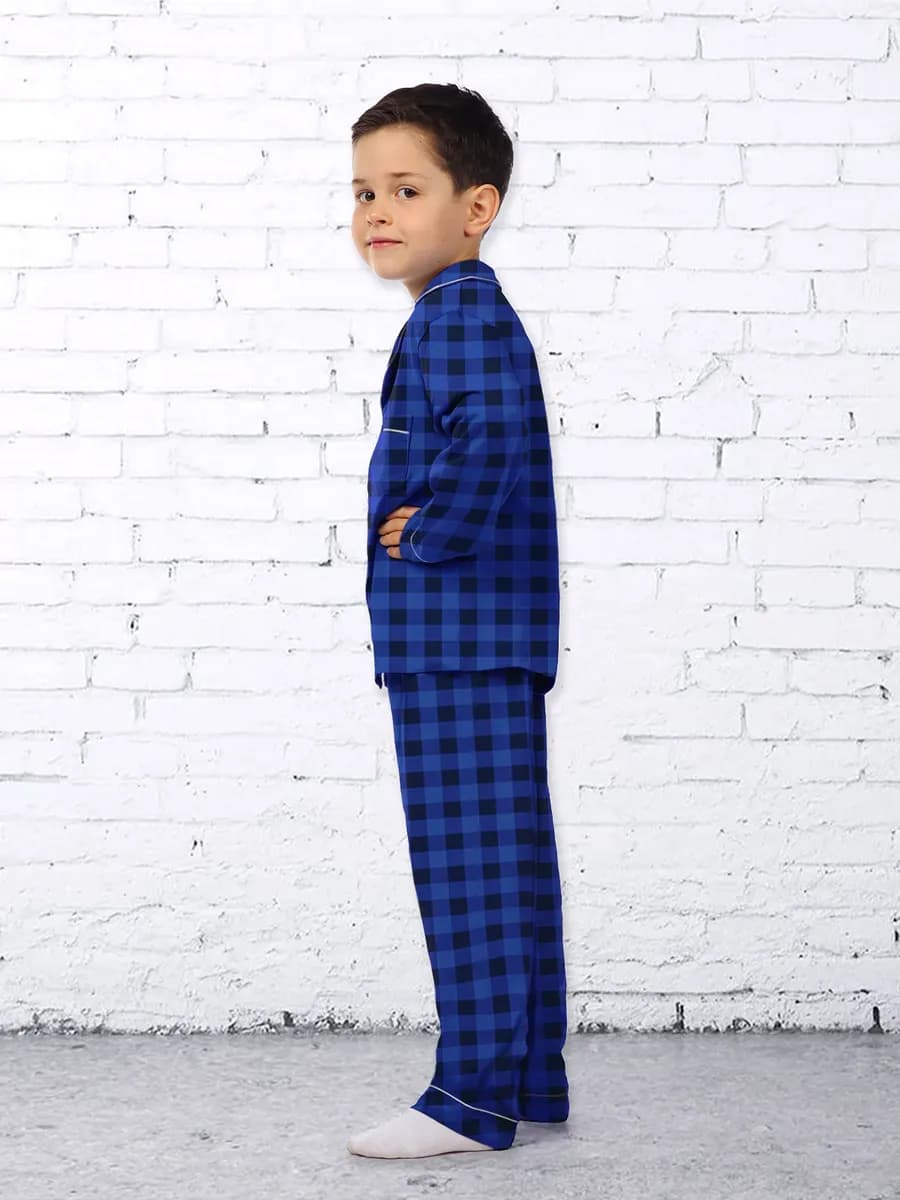 Пижама детская на пуговицах хлопковая