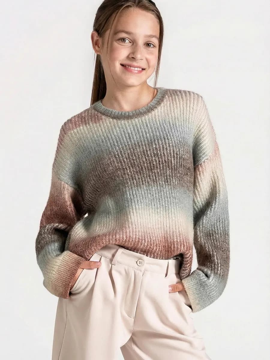 Джемпер вязаный