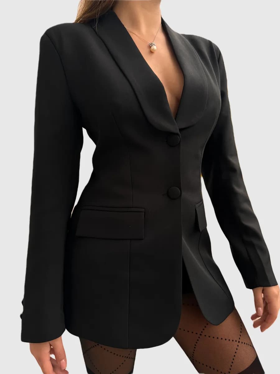 Пиджак приталенный женский