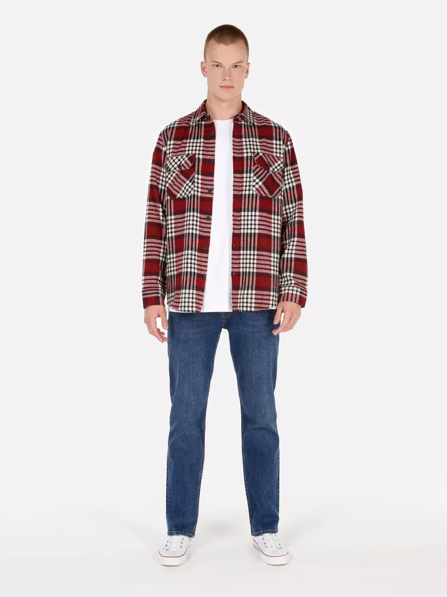 Джинсы мужские прямые 045 DAVID Regular Fit