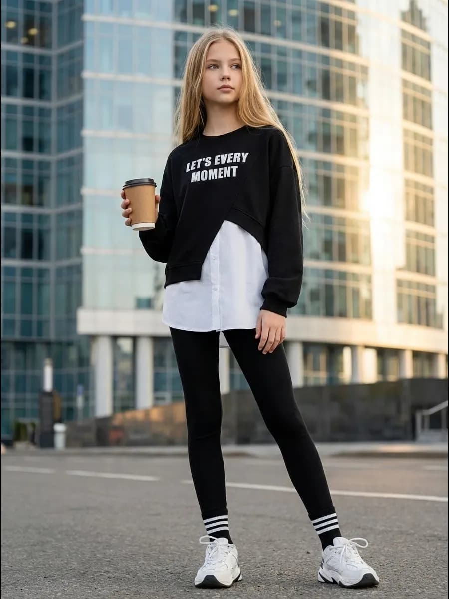 Костюм брючный спортивный демисезонный - фото 1