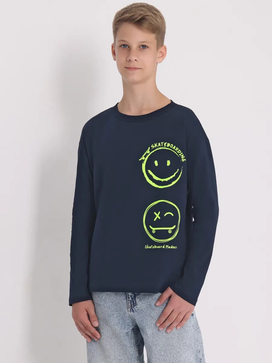 Лонгслив для мальчика подростка