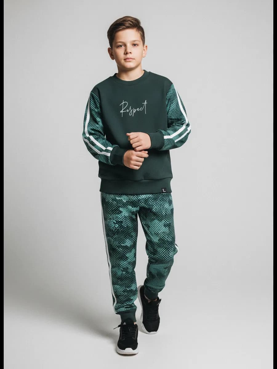 Спортивный костюм для мальчика, свитшот и брюки