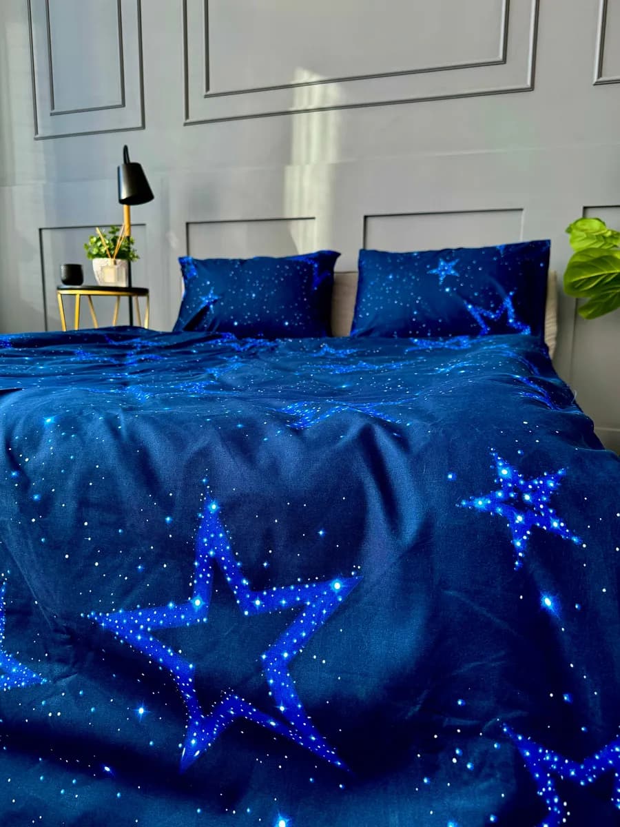 Постельное белье 1.5 спальное полисатин 70х70