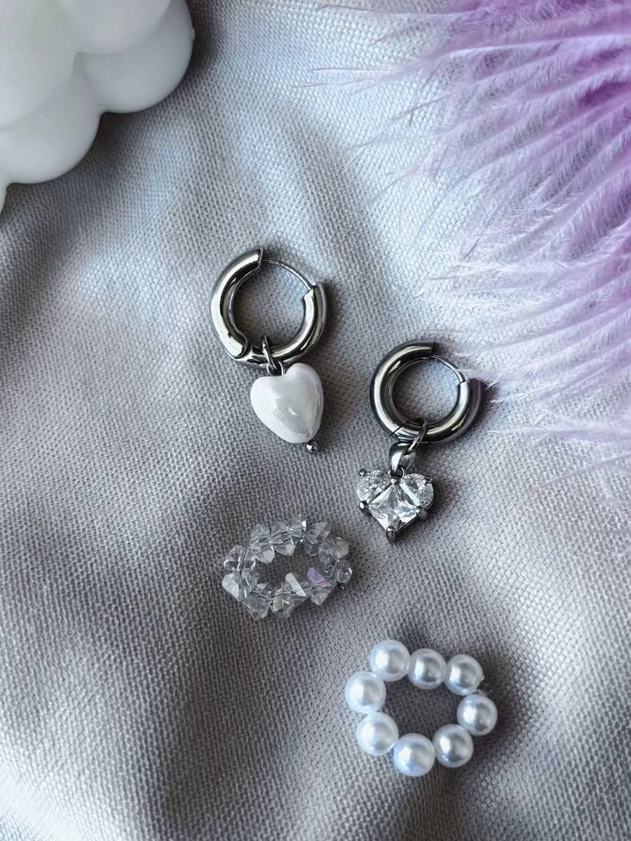 Серьги кольца конго трансформеры