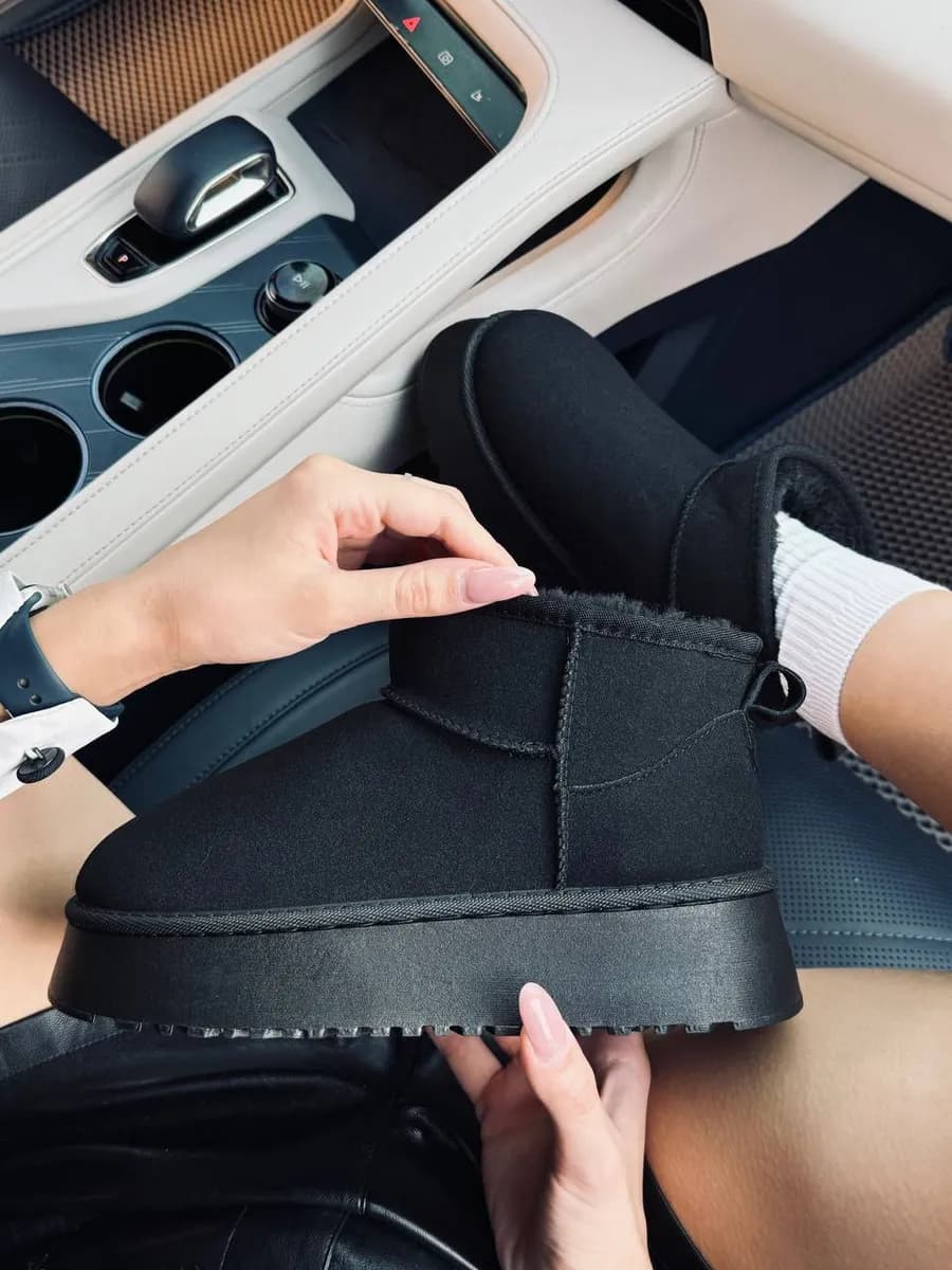 Угги классика короткие на толстой подошве ugg