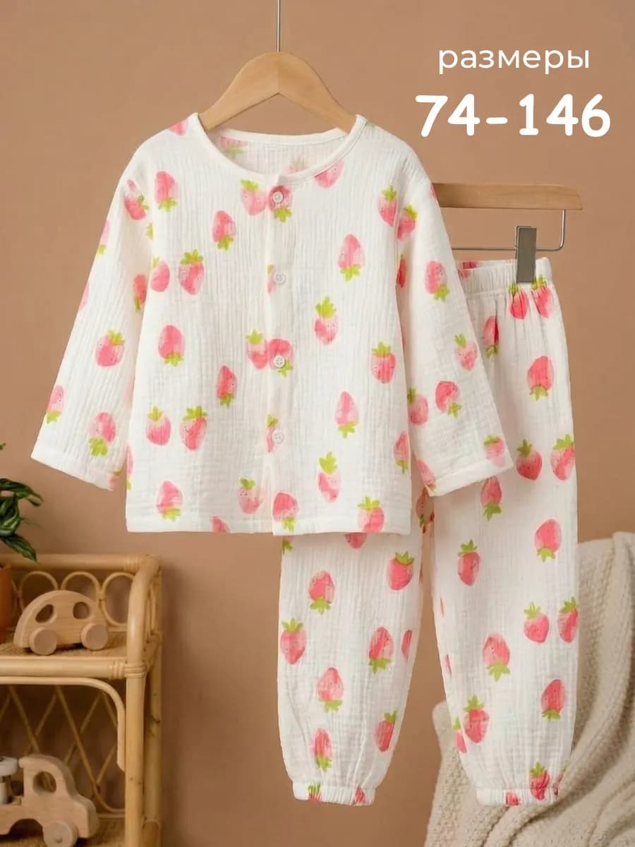 Пижама муслиновая детская