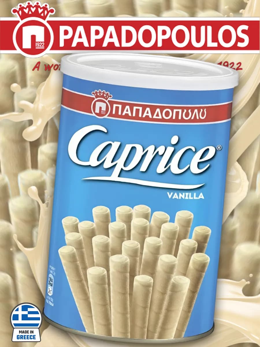 Венские вафли трубочки с ванильным кремом - фото 1