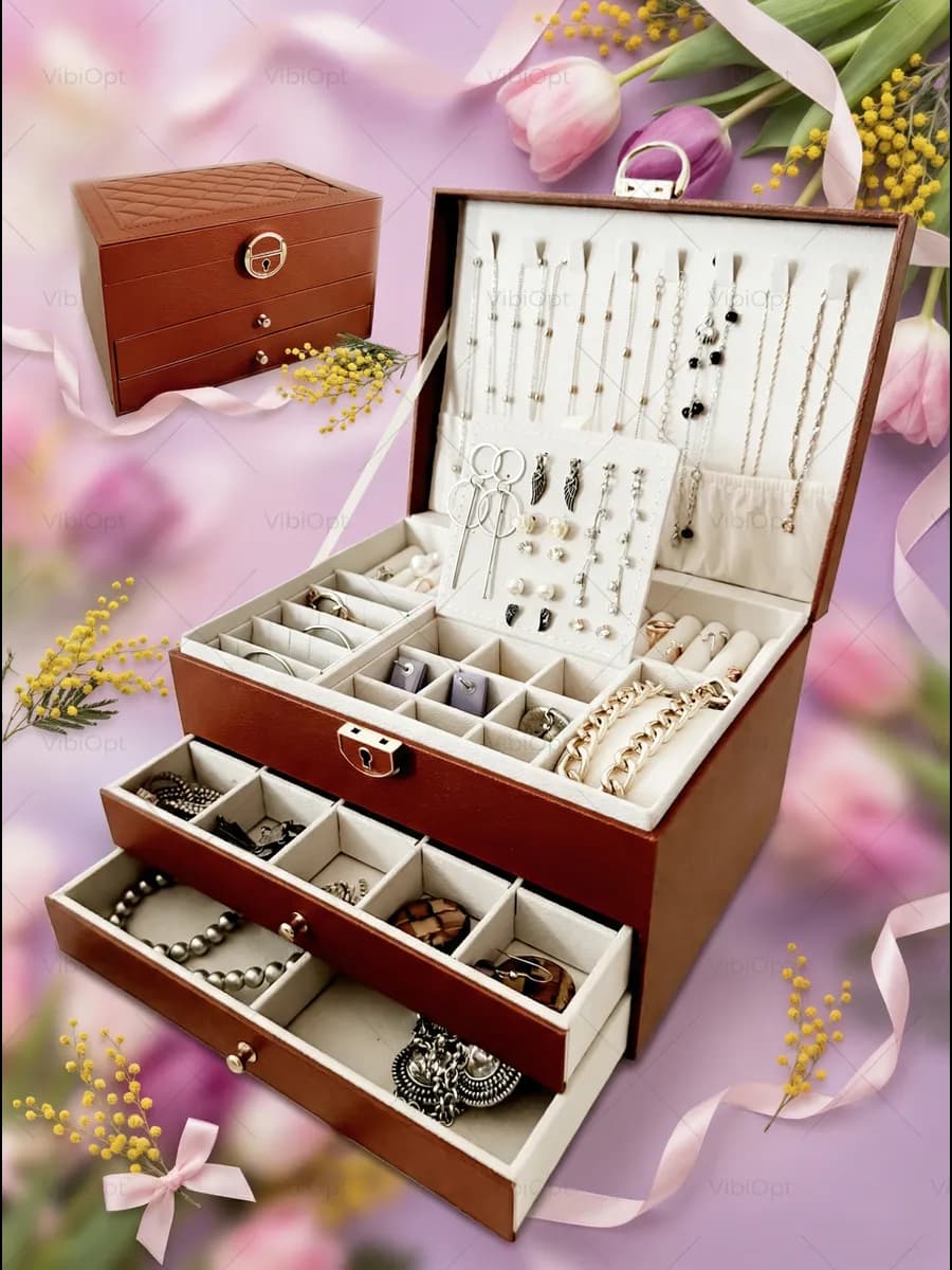 Шкатулка для украшений большая