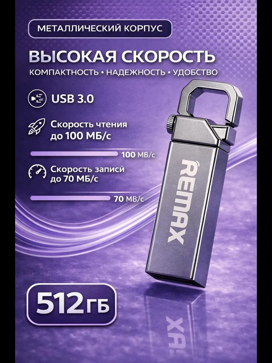 Флешка USB 512 гб