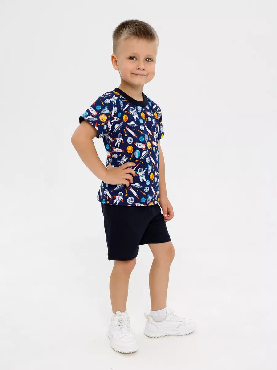 Костюм с шортами домашний трикотажный