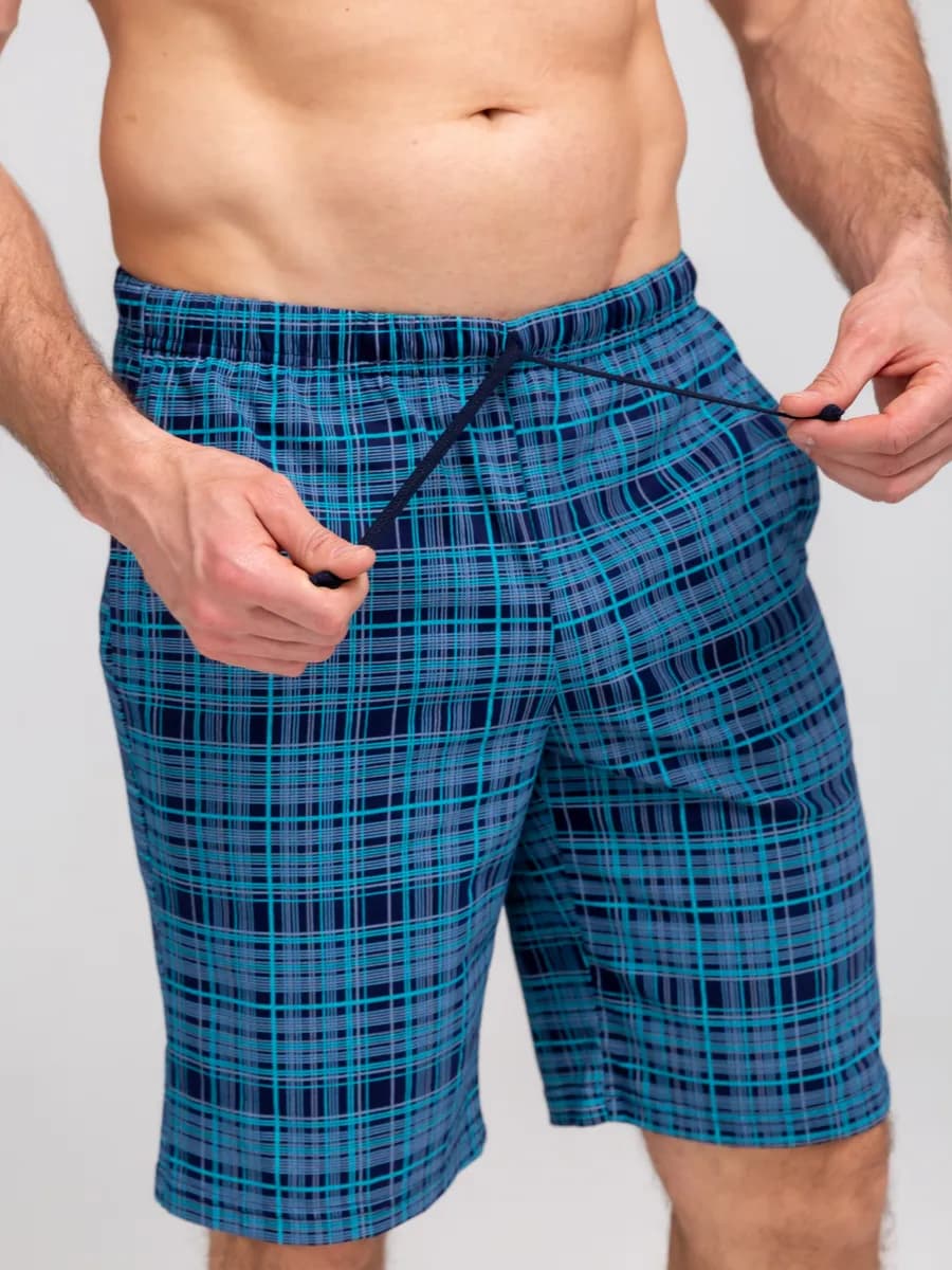 Шорты домашние трикотажные хлопок - фото 1