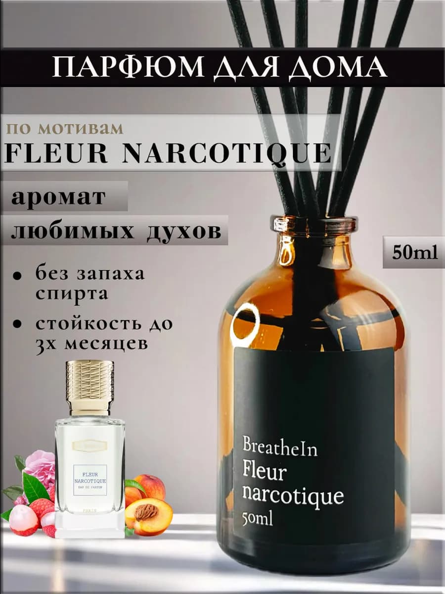 Диффузор для дома с палочками 50 мл - фото 1