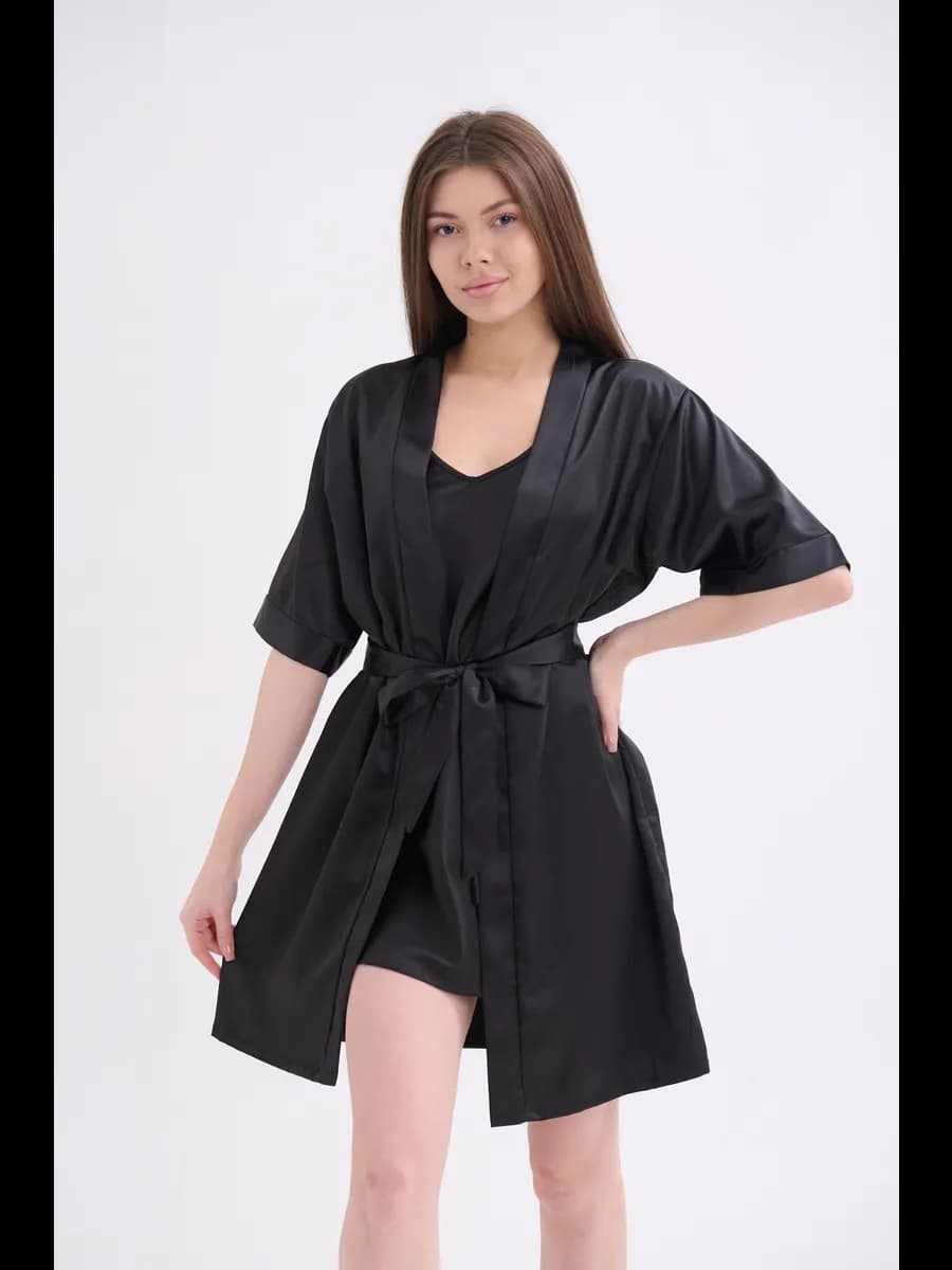 Комплект домашний халат и сорочка женская