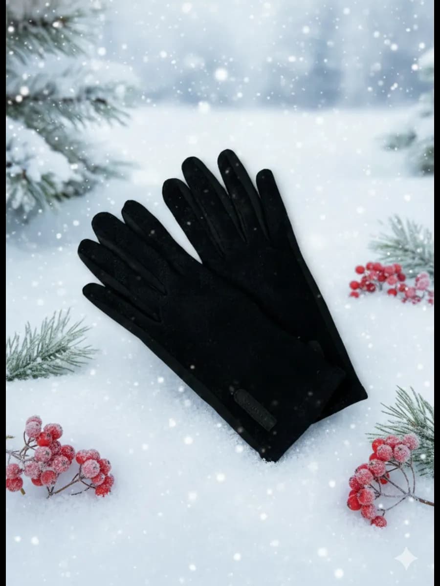перчатки зимние теплые