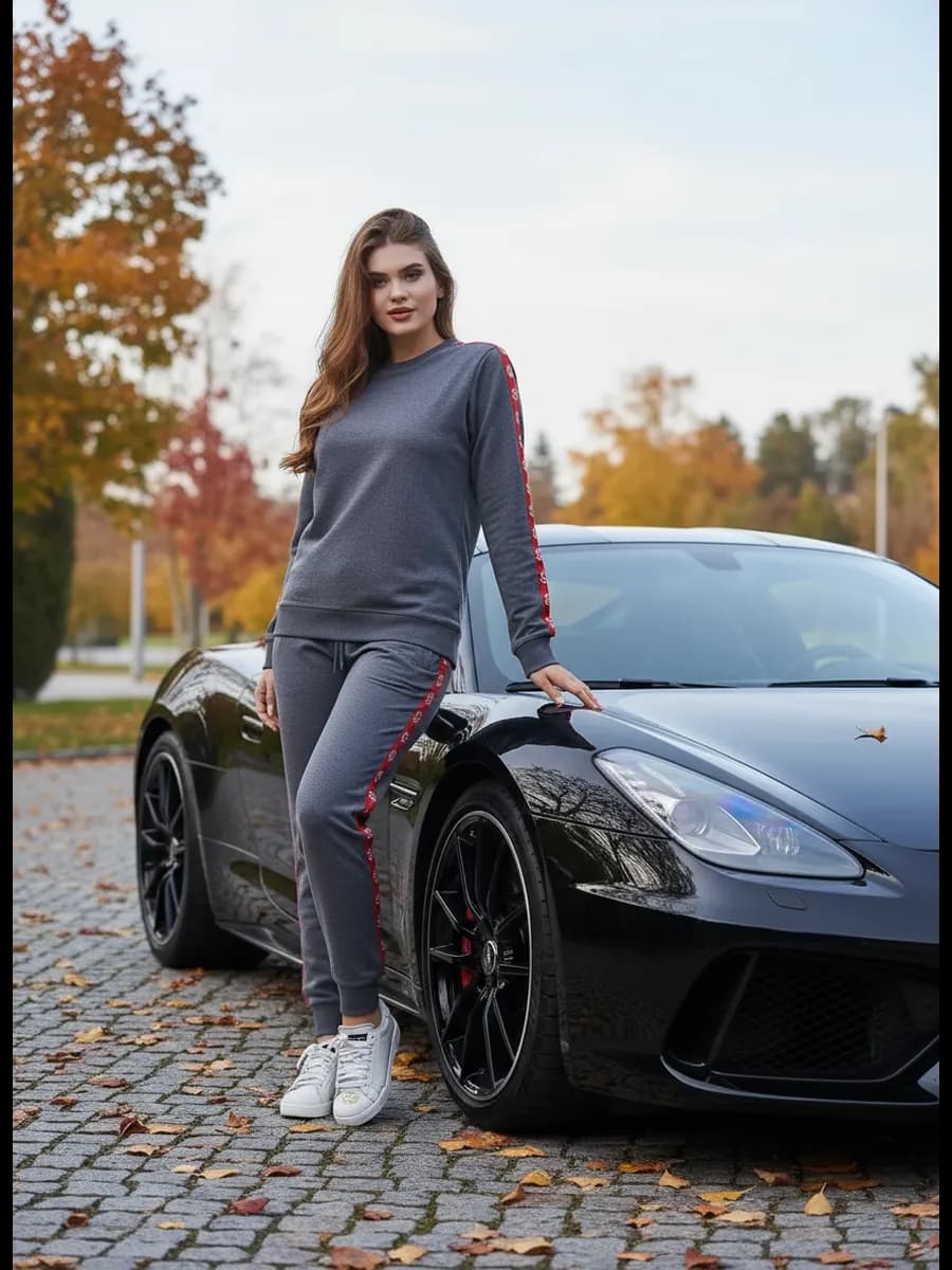 Костюм спортивный без начеса осенний Турция