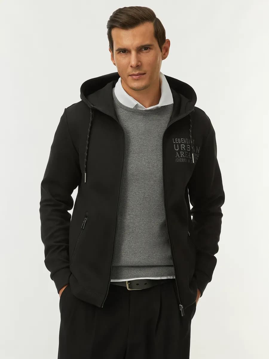 Толстовка с капюшоном - фото 1