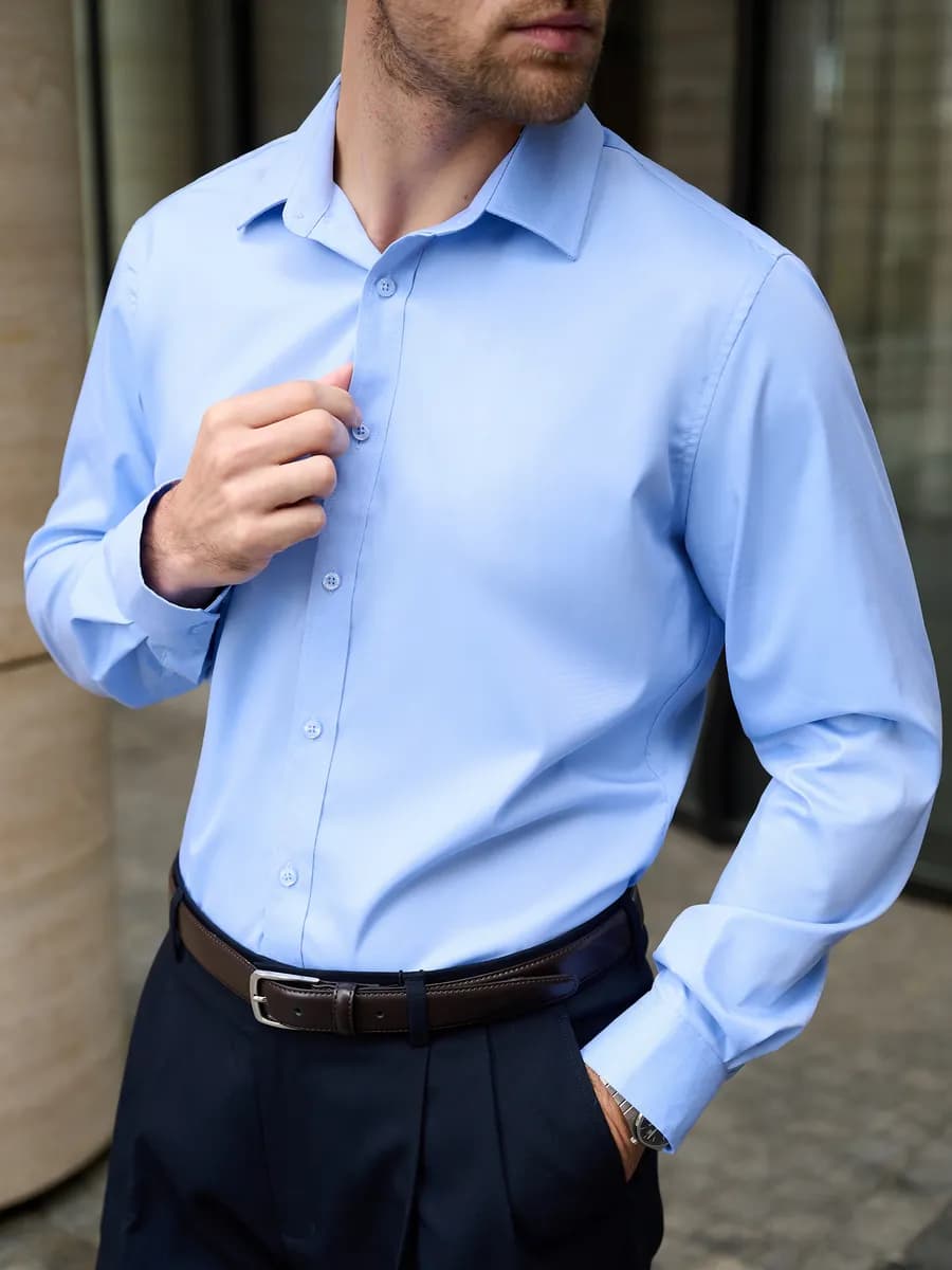 Рубашка с длинным рукавом - фото 1