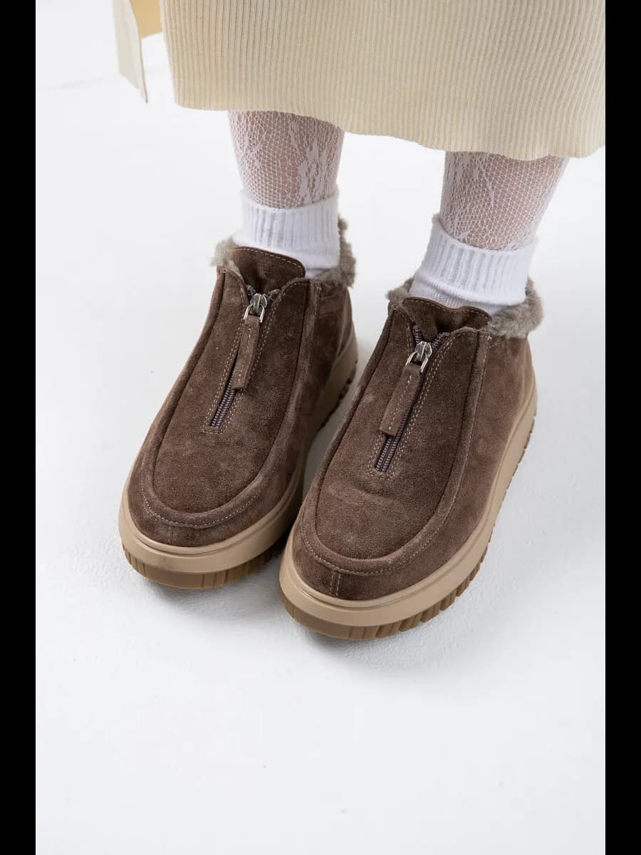 Ботинки низкие зимние