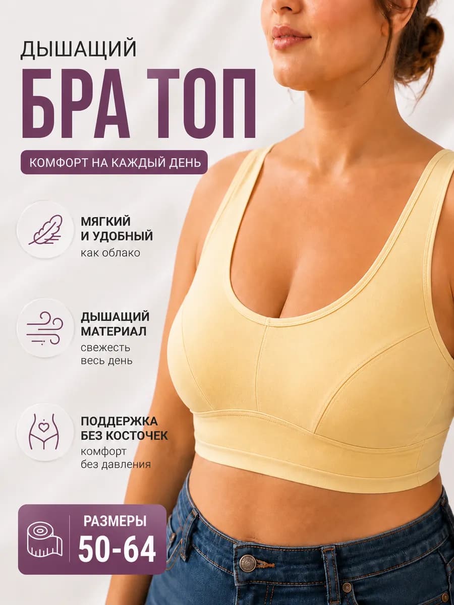Бюстгальтер большого размера