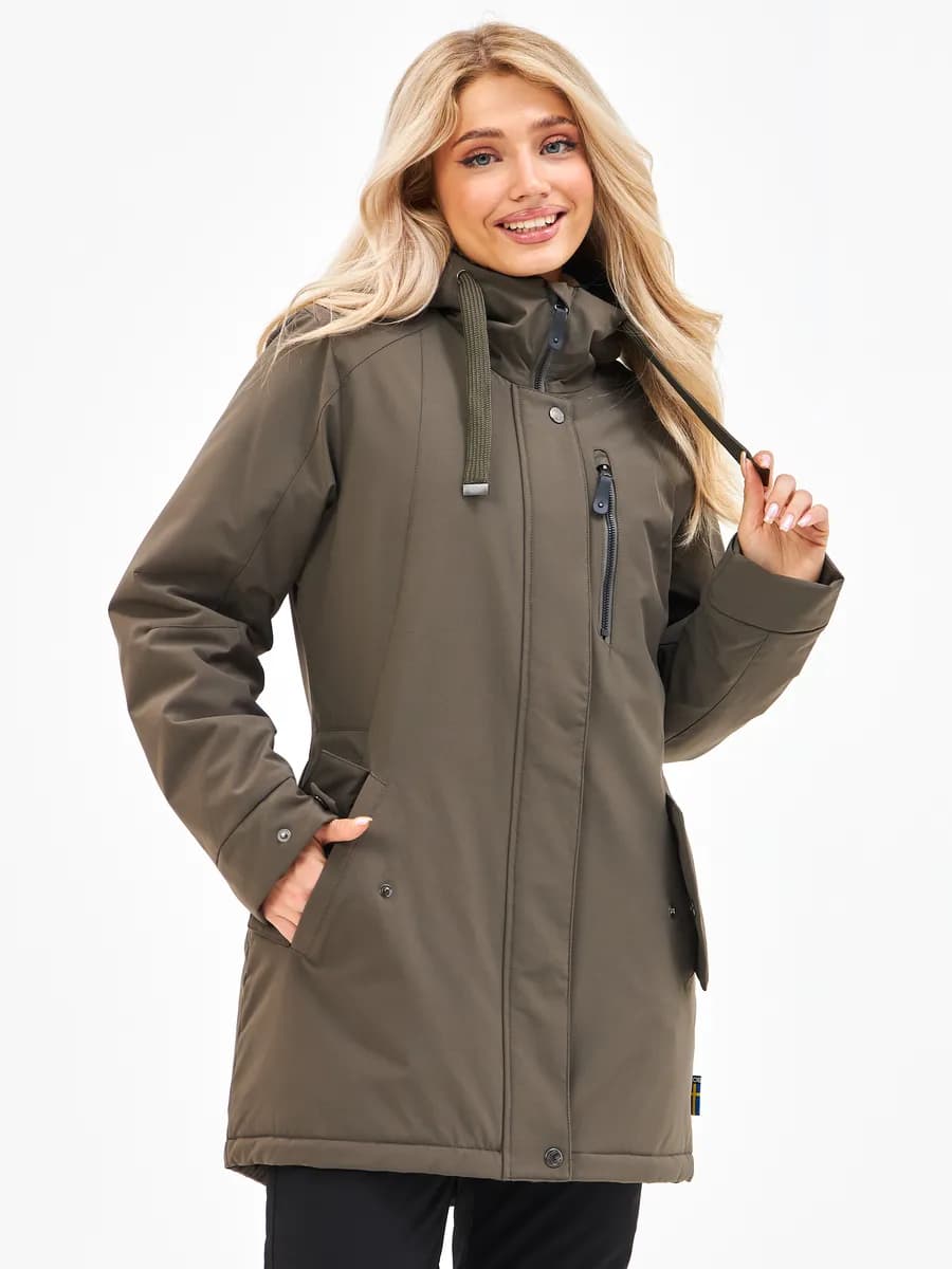 Парка зимняя утепленная