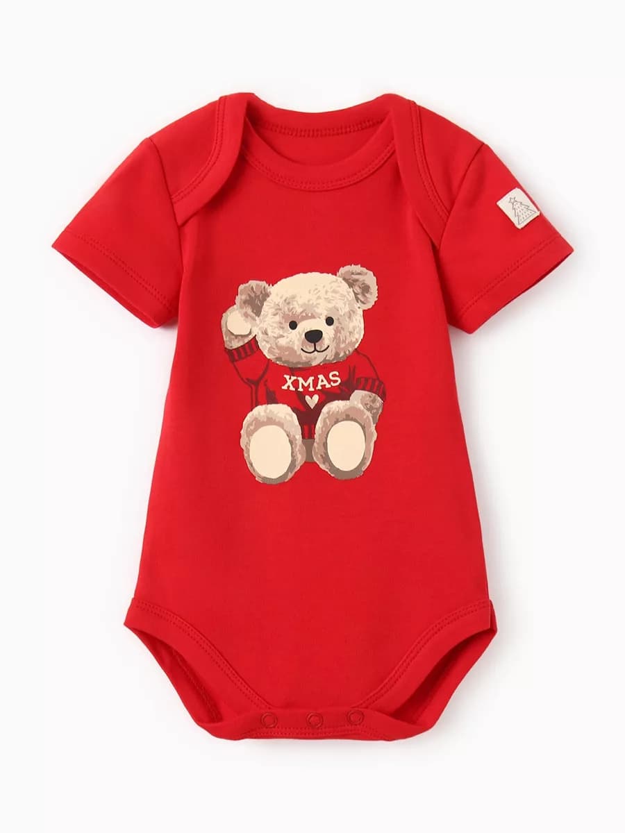 Боди новогодний для новорожденных