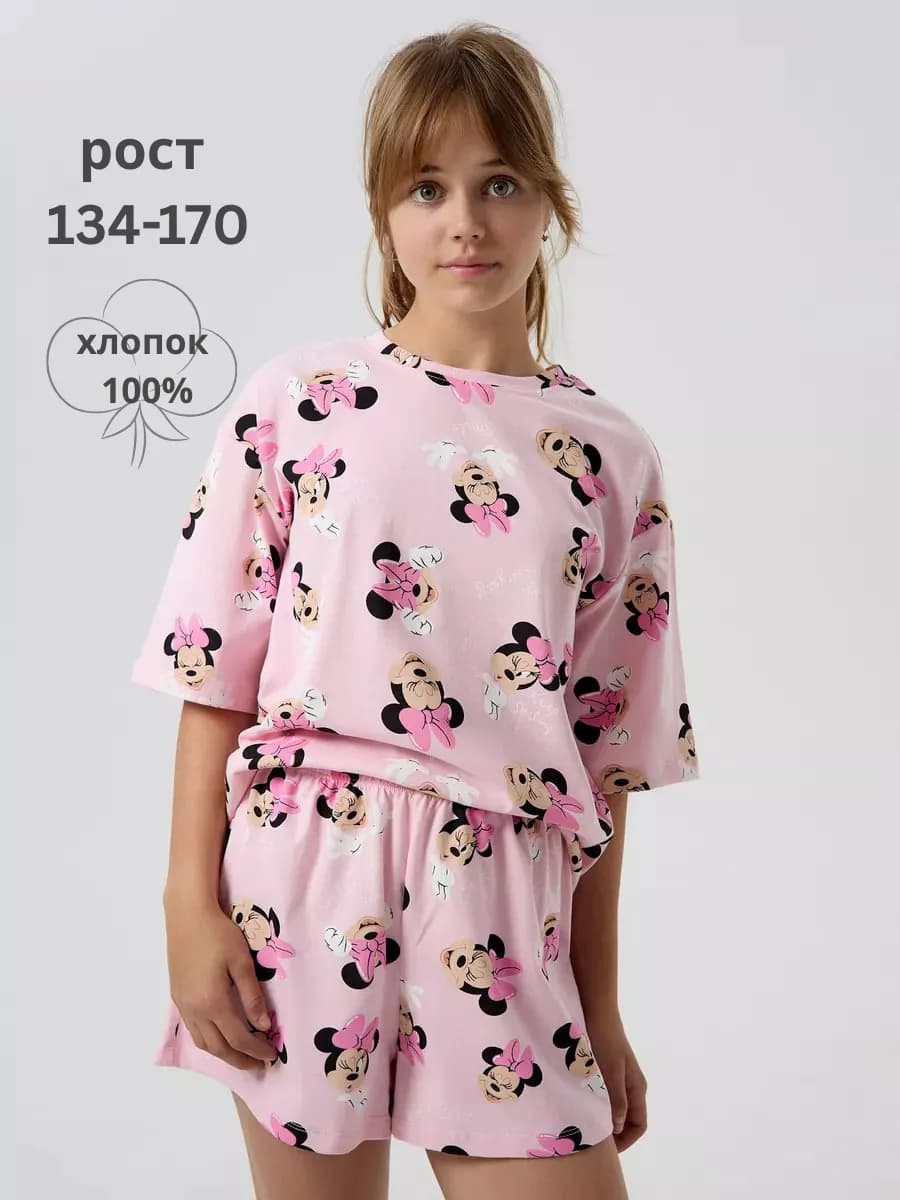 Пижама домашняя с шортами