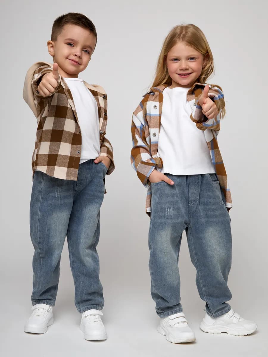 Джинсы детские на резинке