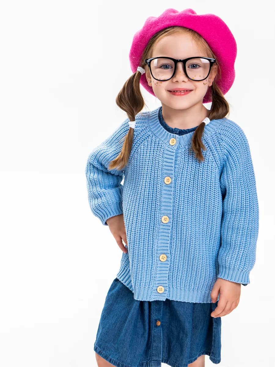 Кардиган детский на пуговицах
