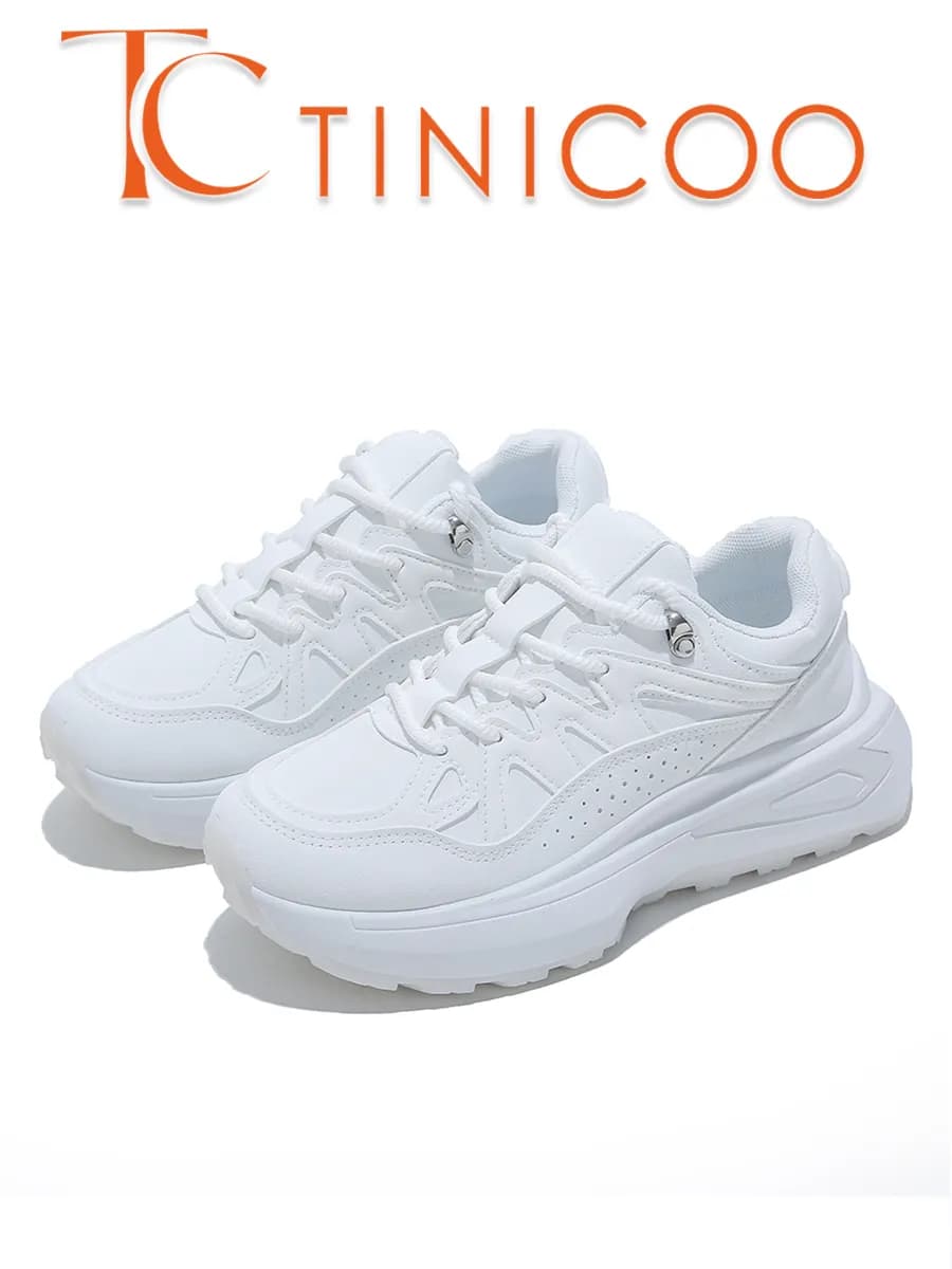 Кроссовки спортивные на высокой подошве