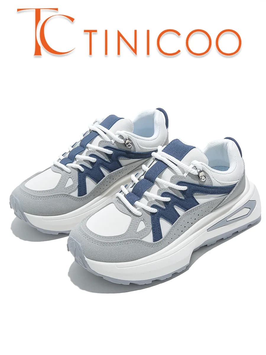 Кроссовки спортивные на высокой подошве