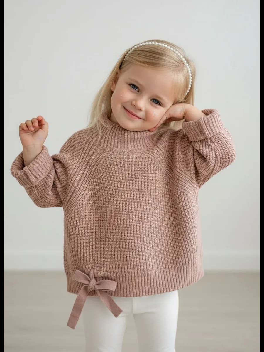 Свитер вязаный