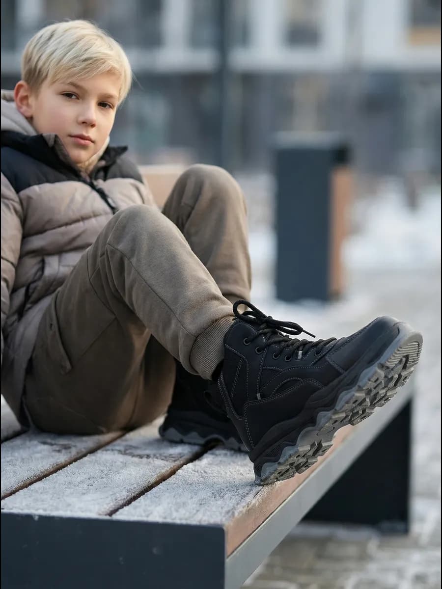 Ботинки зимние с мехом