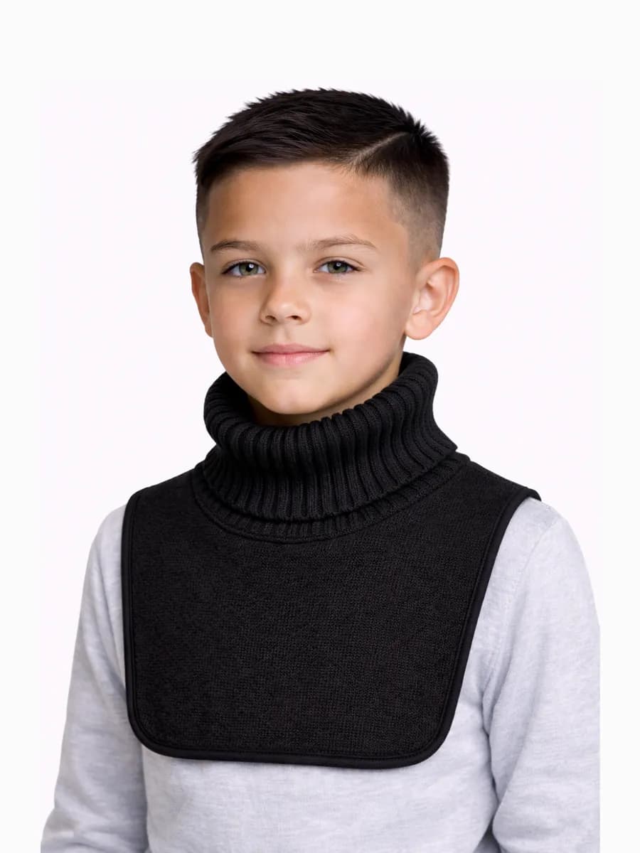 Манишка детская на флисе теплая