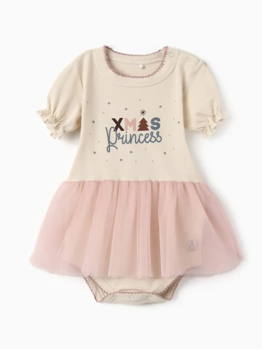 Боди новогодний для новорожденных