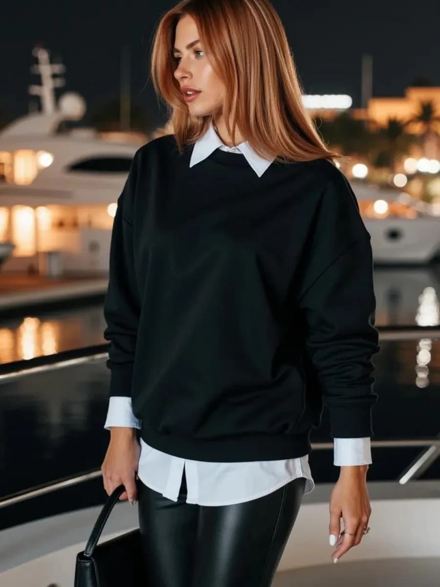 свитшот оверсайз