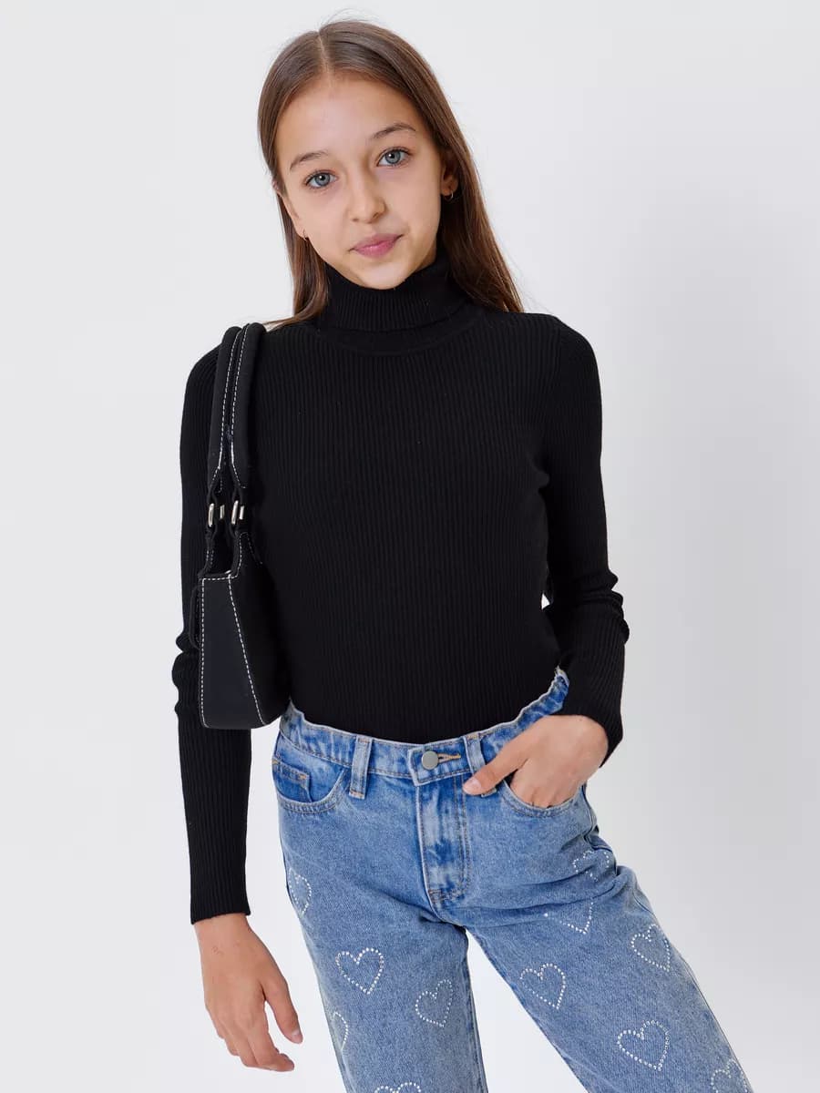 Водолазка трикотажная школьная