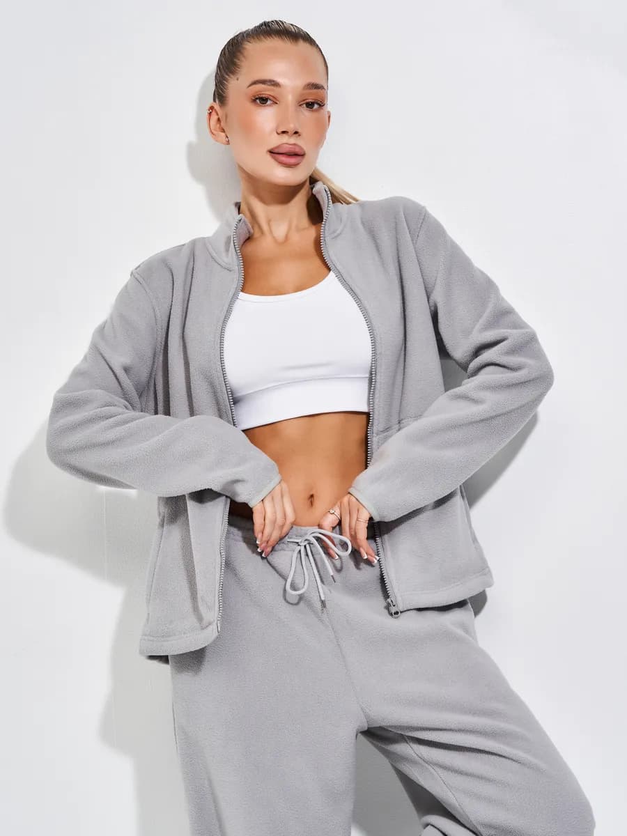 Спортивный костюм теплый флисовый на молнии