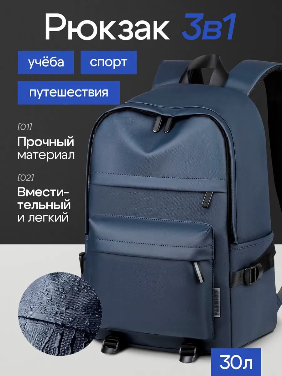 Рюкзак городской спортивный школьный