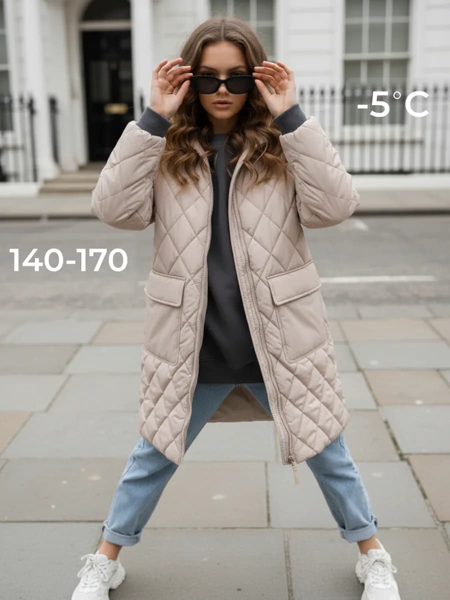 Куртка демисезонная подростковая с капюшоном