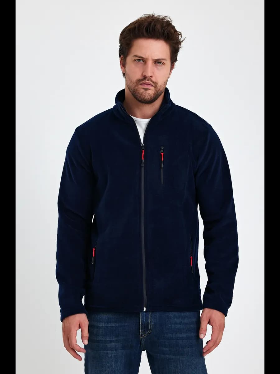 Толстовка на молнии флисовая кофта теплая