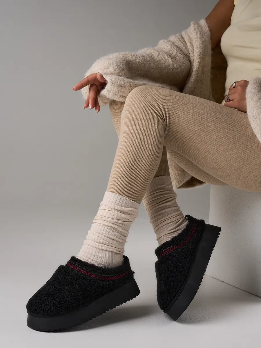 Угги тапочки короткие теплые на меху